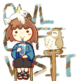 Owl cafe visit
